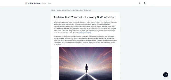 Lesbian Test or Bisexual Quiz? A Guide to Questioning Your Sexuality