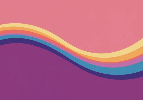 Abstract representation of sexuality spectrum and fluidity