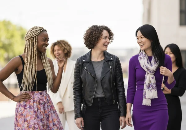 Diverse group of women celebrating individuality